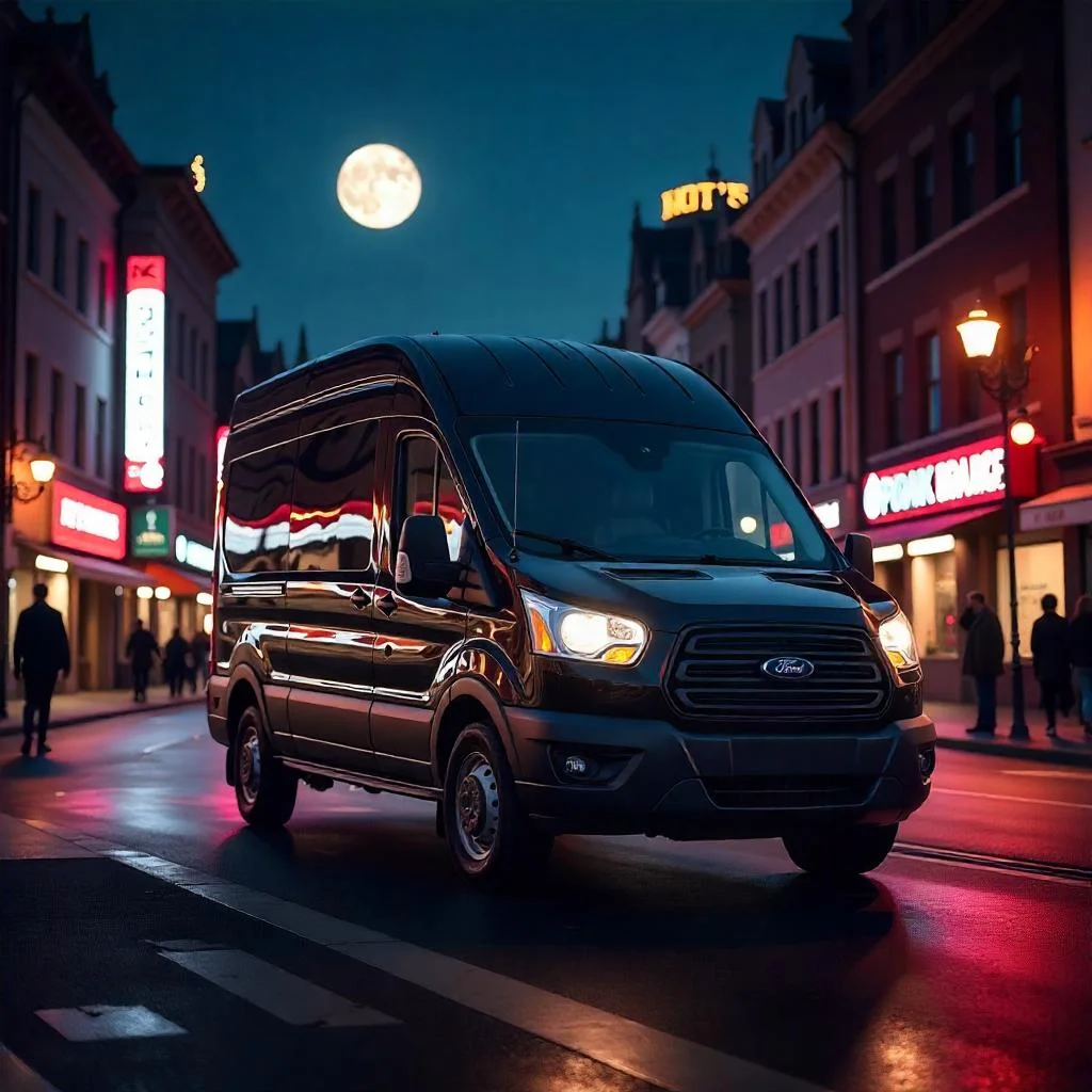 Deluxe Chauffeurs vehicle